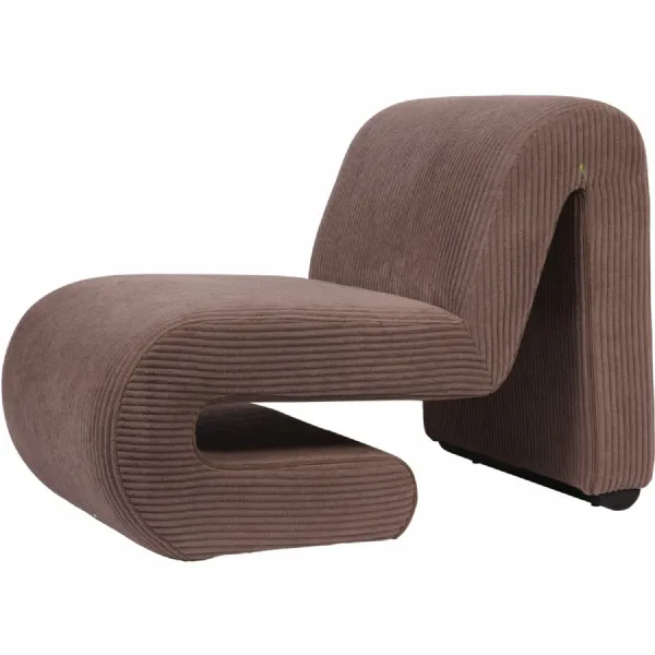Ellis Chair Mid Brown Corduroy