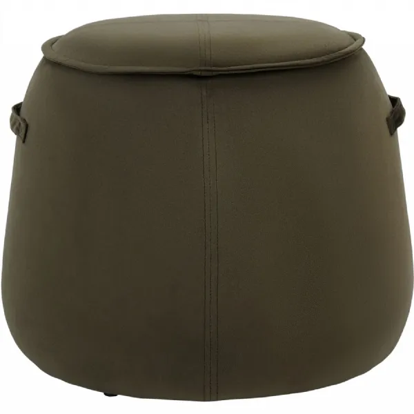 Bingham Upholstered Stool Velvet Green