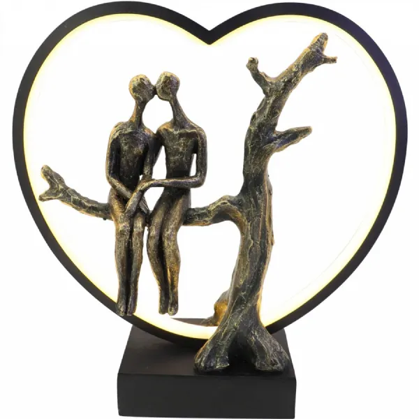 Lovers on Branch Light Sculpture LED USB