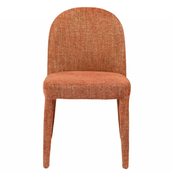 Eska Upholstered Dining Chair Brown