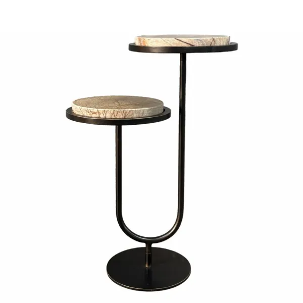 Marco Accent Table Forest Brown Bronze, Brown