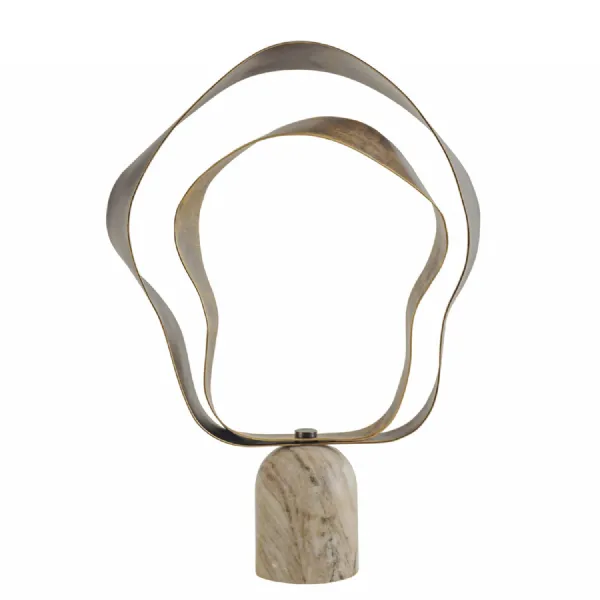Reno Sculpture Beige, Gold