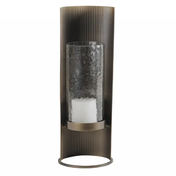 Belvedere Aged Gold Table Hurricane