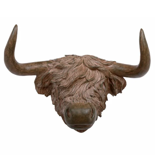 Murchie Rustic Highland Cow Wall Plaque