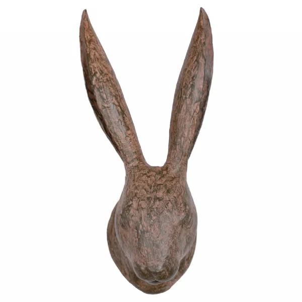 Hurrell Hare Head Wall Plaque