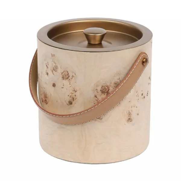 Burl Ice Bucket Natural