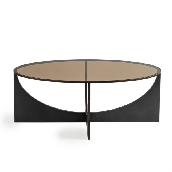 Glenthorpe Sculpted Coffee Table Black, Bronze