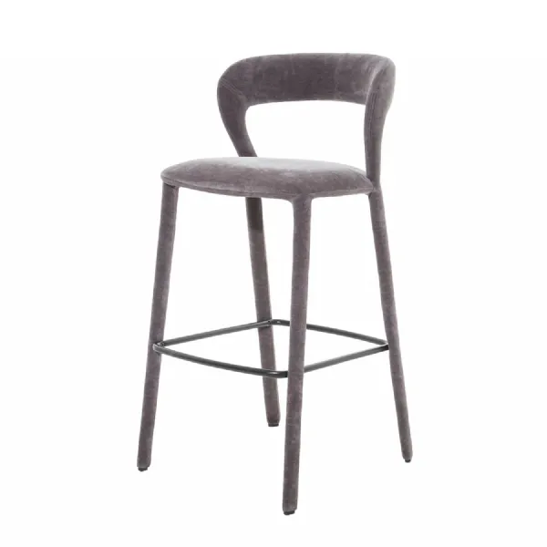 Cruise Upholstered Bar Stool Grey