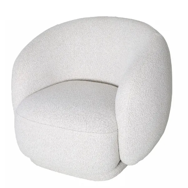 Truro Occasional Swivel Chair Cream