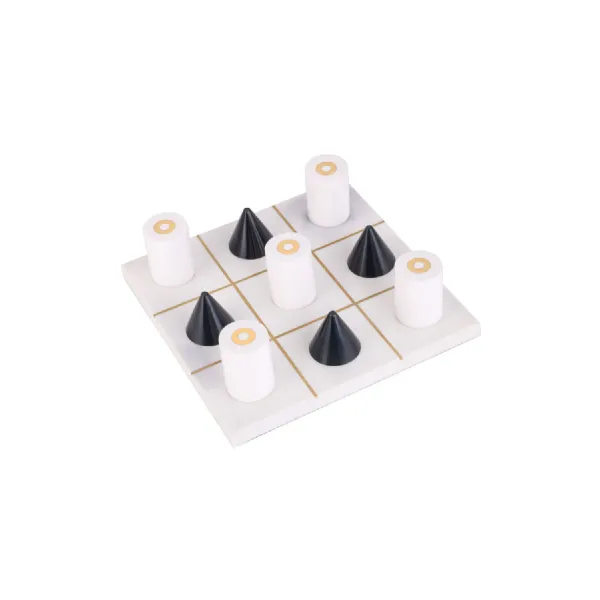 Montcliffe White Resin Naughts And Crosses Game