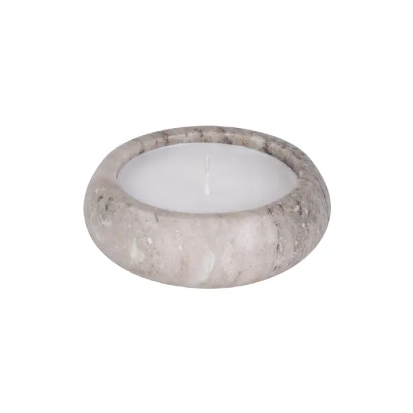 Orla Beige Marble Soy Wax Candle