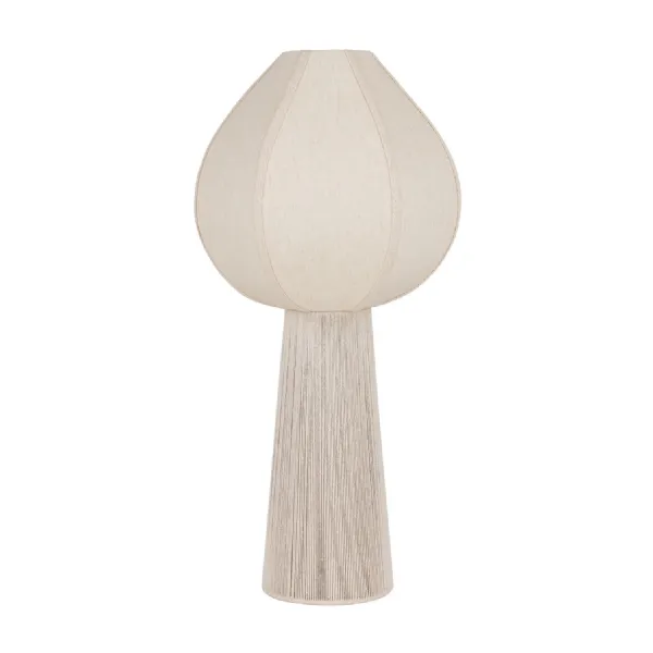 Leina Cotton And Rope Table Lamp 50cm With Shade