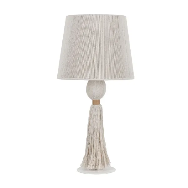 Fae Rope Table Lamp 50cm With Shade
