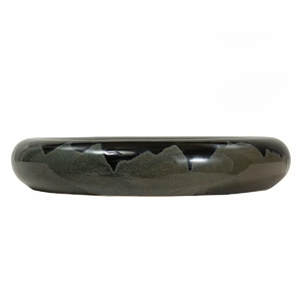 Medway Blue Reactive Glaze Ceramic Bowl 30cm