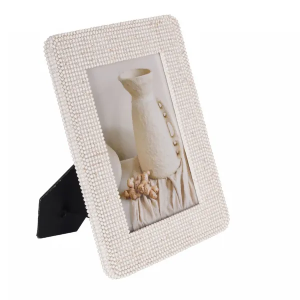 Sophia Photo Frame Cream 13x18cm Neutral, White